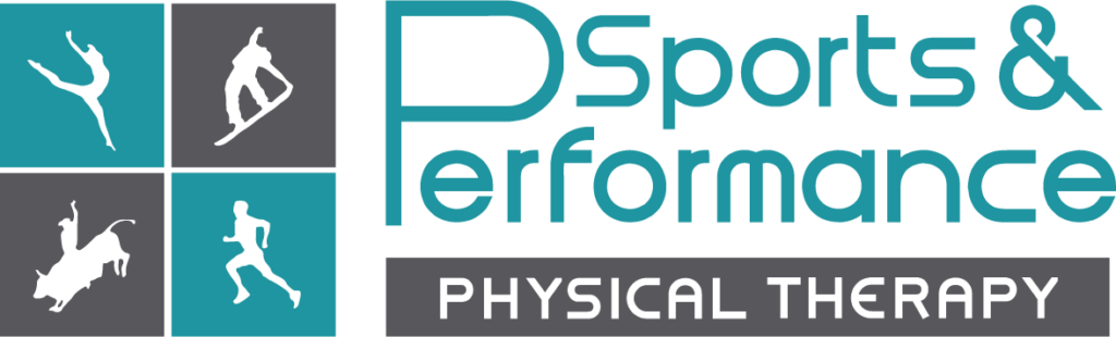 Sports & Performance Physical Therapy Logo in their branded colors, teal and gray